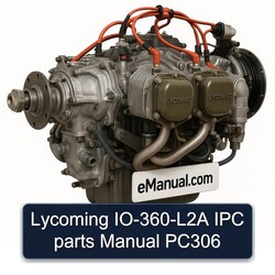 Lycoming O 360 Series Io-360-l2a IPC Parts PC306 Catalog PDF