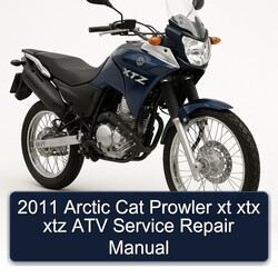 2011 Arctic Cat Prowler xt xtx xtz ATV Service Repair Manual 