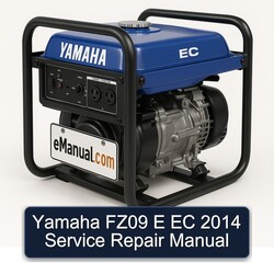 2014 Yamaha BT1100 Bulldog FZ09 E EC Service Repair Workshop Manual PDF