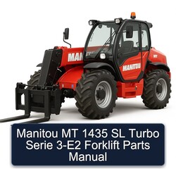 Manitou MT 1435 SL Turbo Serie 3-E2 Forklift Parts Catalog PDF