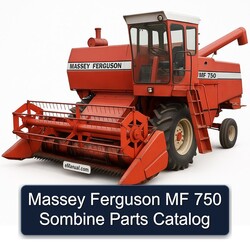 Massey Ferguson MF 750 Sombine Parts Catalog PDF