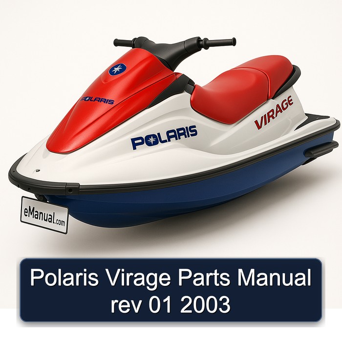 2003 Polaris Virage Parts Rev 01 Catalog PDF