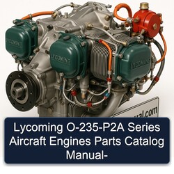 Lycoming O 235 / 290 Series O-235-p2a Aircraft Engines Parts Catalog PDF