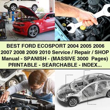 2004-2010 Ford Ecosport Shop - Spanish Service Repair Workshop Manual PDF