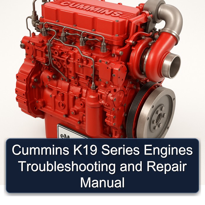 Cummins K Series K19 Engines Service Repair Workshop Manual PDF