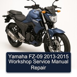 Yamaha FZ-09 2013-2015 Workshop Service Manual Repair 