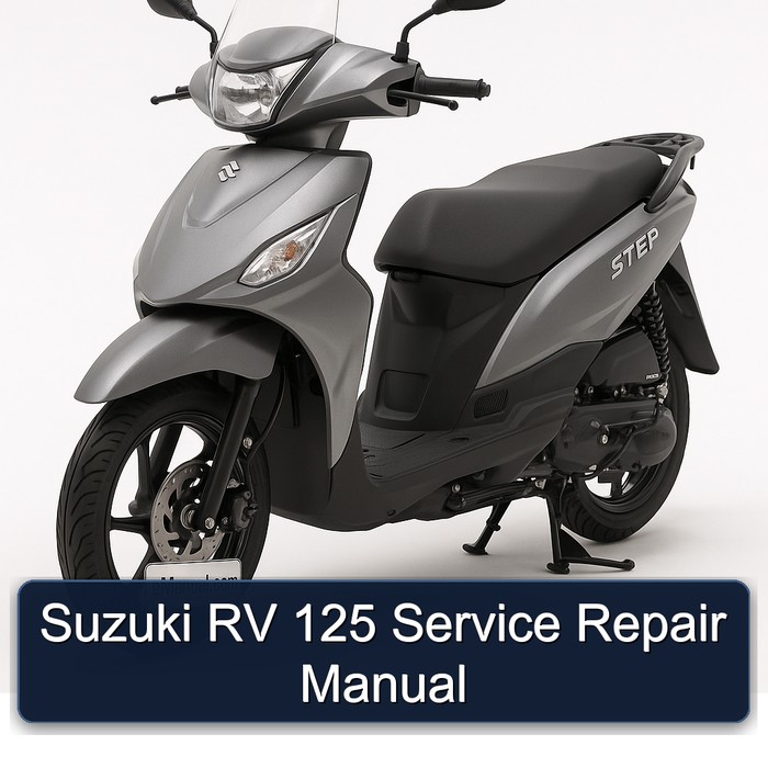Suzuki UY Step Models RV 125 Service Repair Workshop Manual PDF