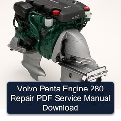 Volvo Penta Engine 280 Service Repair Workshop Manual PDF