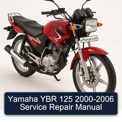 2000-2006 Yamaha YBR Models 125 Service Repair Workshop Manual PDF