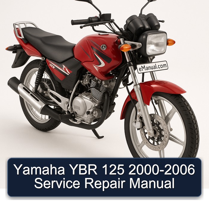 2000-2006 Yamaha YBR Models 125 Service Repair Workshop Manual PDF