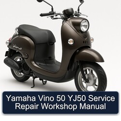 Yamaha Vino 50 YJ50 Service Repair Workshop Manual PDF