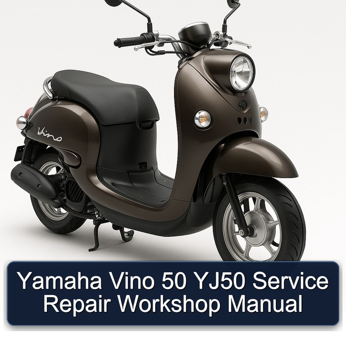 Yamaha Vino 50 YJ50 Service Repair Workshop Manual PDF