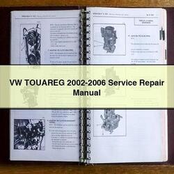 2002-2006 Volkswagen Touareg VW Service Repair Workshop Manual PDF
