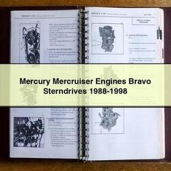 Mercury Mercruiser Engines Bravo Sterndrives 1988-1998