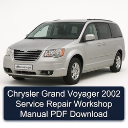 2002 Chrysler Grand Voyager Service Repair Workshop Manual PDF