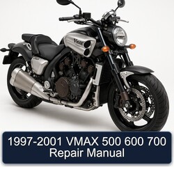 1997-2001 Vmax 500 600 700 Service Repair Workshop Manual PDF