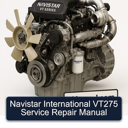 Navistar International VT275 Service Repair Workshop Manual PDF