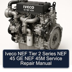 Iveco NEF Tier 2 Series 45 GE 45M Service Repair Workshop Manual PDF