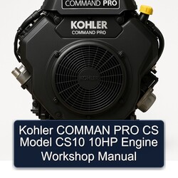 Kohler Command Pro Models Comman CS Model CS10 10HP Engine Service Repair Workshop Manual PDF