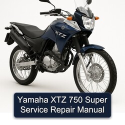 Bajaj Super Yamaha XTZ 750 Service Repair Workshop Manual PDF