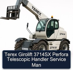 Terex Girolift 3714SX Perfora Telescopic Handler MAN Service Repair Workshop Manual PDF