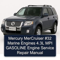 Mercury Mercruiser 32 Marine Engines 4.3l MPI Gasoline Engine Service Repair Workshop Manual PDF