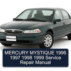 1996-1999 Mercury Mystique Service Repair Workshop Manual PDF