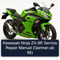 Kawasaki Ninja ZX-9R (german Ab 98) Service Repair Workshop Manual PDF