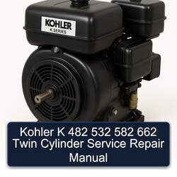 Briggs And Stratton Twin Cylinder Kohler K 482 532 582 662 Service Repair Workshop Manual PDF