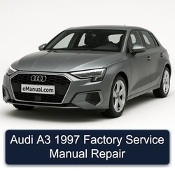1997 Audi A3 Service Repair Workshop Manual PDF