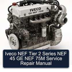 Iveco NEF Tier 2 Series 45 GE 75M Service Repair Workshop Manual PDF