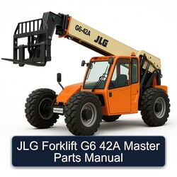 JLG Forklift G6 42A Master Parts Catalog PDF