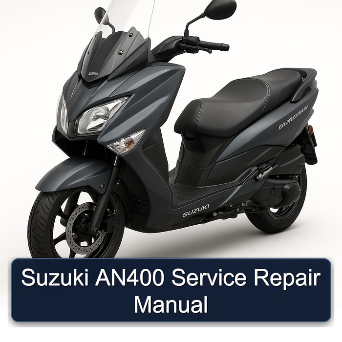 Suzuki Burgman Series AN400 Service Repair Workshop Manual PDF