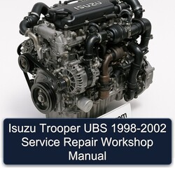1998-2002 Isuzu N Series Trooper UBS Service Repair Workshop Manual PDF