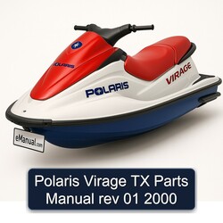 2000 Polaris Virage TX Parts Rev 01 Catalog PDF