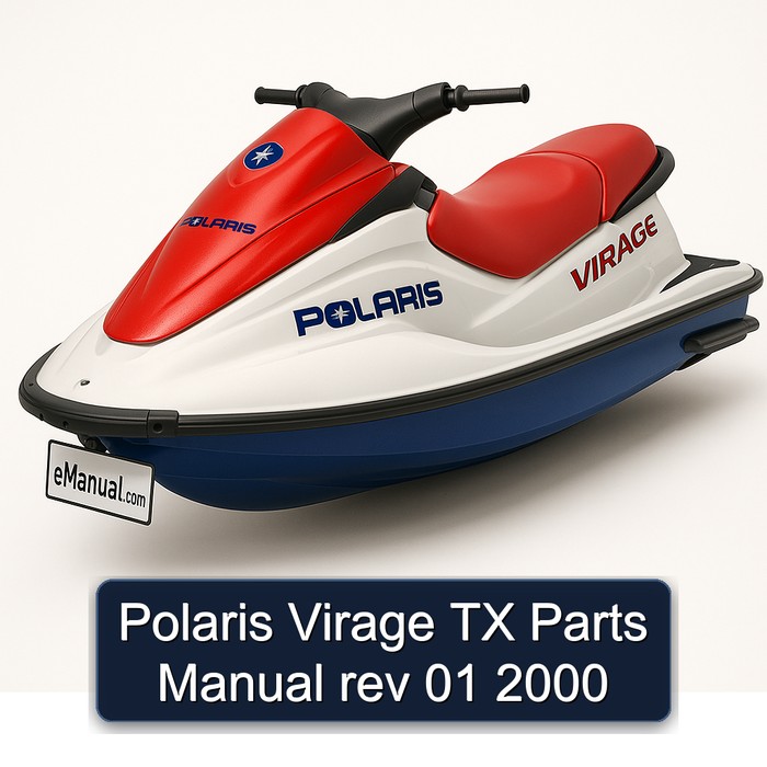 2000 Polaris Virage TX Parts Rev 01 Catalog PDF