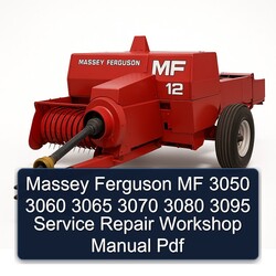 Massey Ferguson MF 3050 3060 3065 3070 3080 3095 Service Repair Workshop Manual Pdf