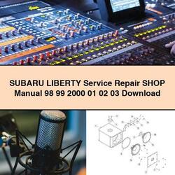 2000 Subaru Liberty Shop 98 99 01 02 03 Service Repair Workshop Manual PDF