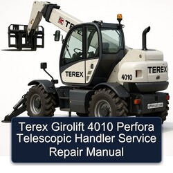 Terex Girolift 4010 Perfora Telescopic Handler Service Repair Workshop Manual PDF