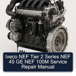 Iveco NEF Tier 2 Series 45 GE 100M Service Repair Workshop Manual PDF