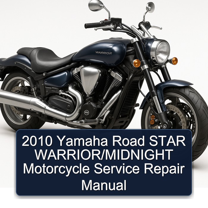 2010 Yamaha Warrior Road Star /midnight Motorcycle Service Repair Workshop Manual PDF