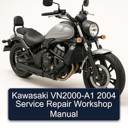 2004 Kawasaki Vulcan Vn2000-a1 Service Repair Workshop Manual PDF