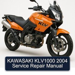 2004 Kawasaki KLV Models KLV1000 Service Repair Workshop Manual PDF