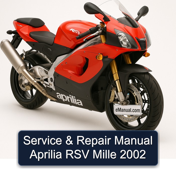 2002 Aprilia RSV Models Mille Service Repair Workshop Manual PDF