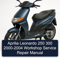 2000-2004 Aprilia Leonardo Service Repair Workshop Manual PDF