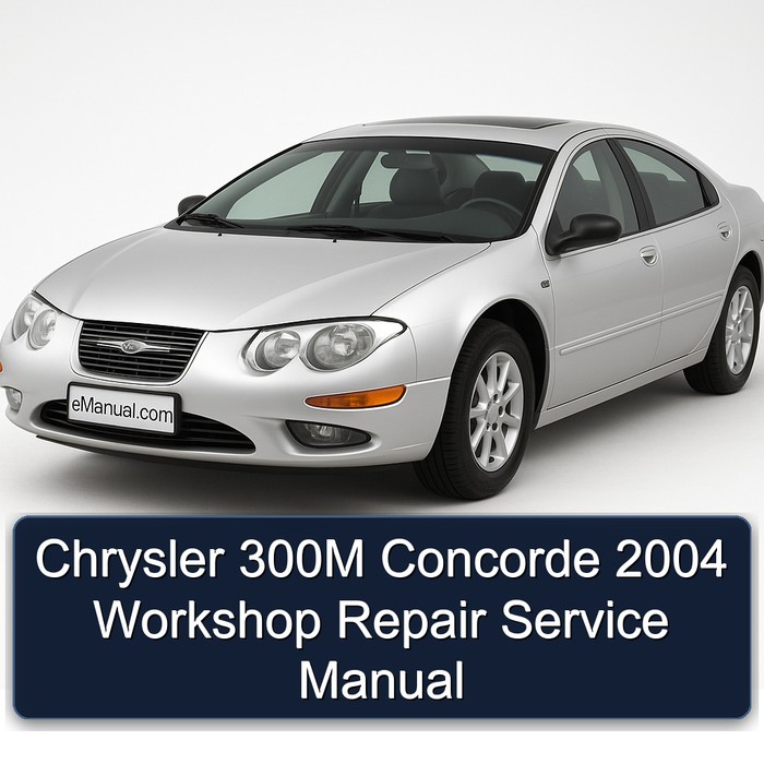 2004 Chrysler 300M Concorde Service Repair Workshop Manual PDF