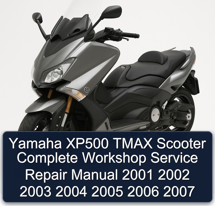 2001-2007 Baotian Yamaha XP500 Tmax Scooter Service Repair Workshop Manual PDF