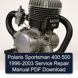 1996-2003 Polaris Sportsman 400 500 Service Repair Workshop Manual PDF