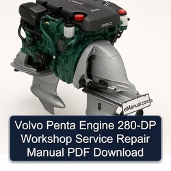 Volvo Penta Engine 280-DP Service Repair Workshop Manual PDF