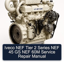 Iveco NEF Tier 2 Series 45 GS 60M Service Repair Workshop Manual PDF